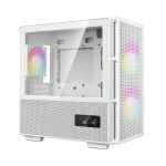 Thùng máy Case Deepcool CH360 Digital WH - Trắng | Kèm sẵn 3 fan ARGB